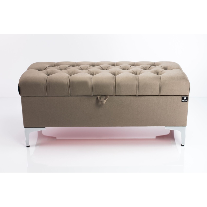 Tufted Storage Bench